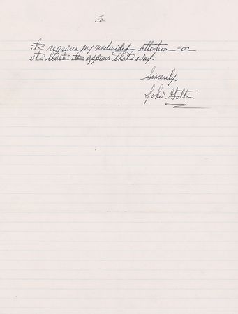 Lot #158 John Gotti: Gotti lashes out from prison: “You see I don’t use the word utterly impossible lightly...It appears that you really don’t know anything” - Image 2