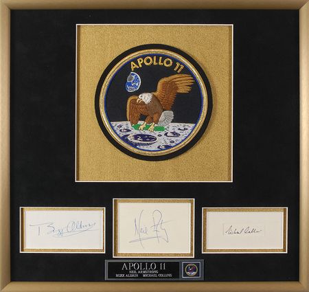 Lot #370 Apollo 11 Signatures - Image 1