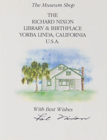 Lot #107 Richard and Pat Nixon - Image 2