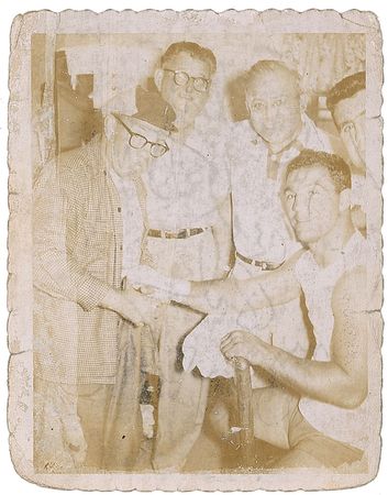 Lot #982 Rocky Marciano Signed Photograph - Image 2