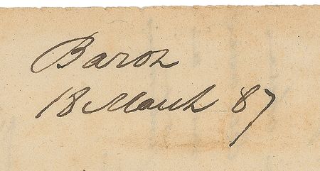 Lot #322 Friedrich von Steuben: ?I leave for my barony where I?ll be the day after tomorrow to dine with the bears in the woods? - Image 2