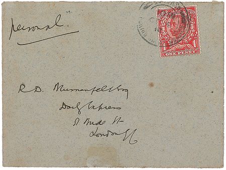Lot #537 Rudyard Kipling Handwritten Letter Signed - Image 2
