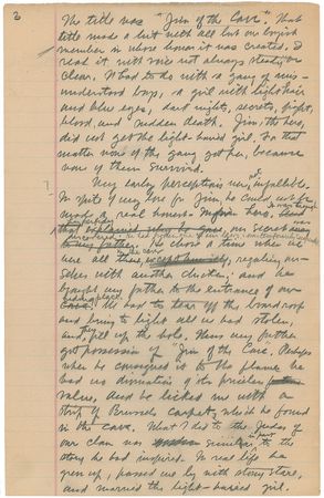 Lot #495 Zane Grey: Amazing manuscript exploring his boyhood adventures and self-published first book - Image 3