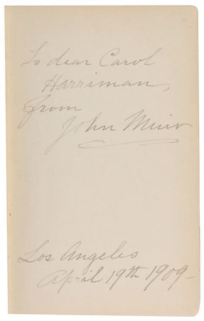 Lot #196 John Muir: Presenting a copy of his Alaskan adventure, Stickeen - Image 1
