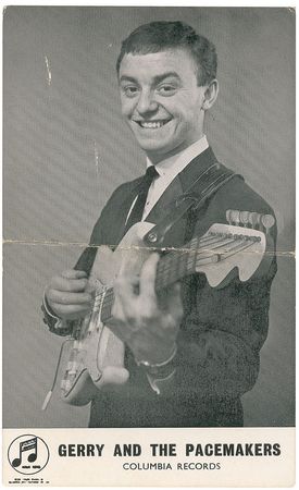Lot #678 Gerry and the Pacemakers Promo Card - Image 2