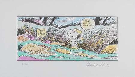 Lot #476 Charles Schulz Lithograph - Image 2