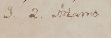 Lot #7 John Quincy Adams: Uncommon Florida land grant - Image 2