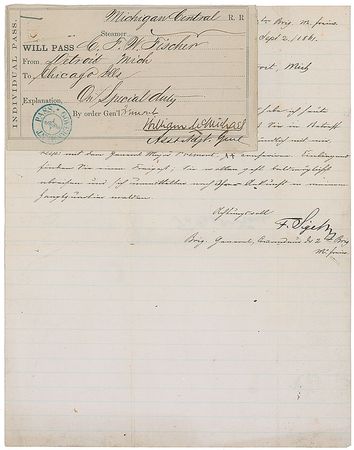 Lot #338 Franz Sigel - Image 1