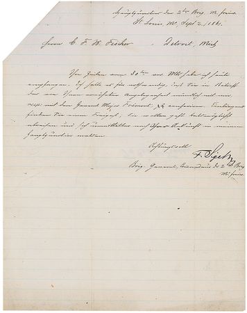 Lot #338 Franz Sigel - Image 2