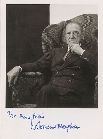 Lot #542 W. Somerset Maugham Letter and Photograph - Image 2