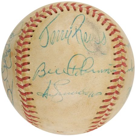 Lot #943 Baseball: National League All-Stars Baseball - Image 3