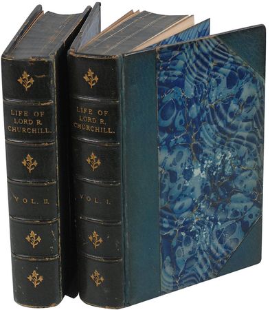 Lot #141 Winston Churchill: Presenting a copy of his well-written biography of his father, Lord Randolph Churchill - Image 2