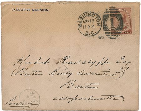Lot #42 Grover Cleveland Handwritten Letter Signed - Image 2