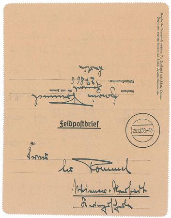 Lot #320 Erwin Rommel: Amazing archive of dozens of Rommel?s letters home during WWII: ?In Russia the advance is proceeding exceptionally well and probably this empire will collapse within a few weeks. Then, England, watch out!? - Image 13