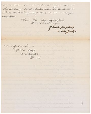 Lot #14 Zachary Taylor: Shortly after his victory at Buena Vista, Taylor defies the wishes of his superiors by not reinstating an officer - Image 2