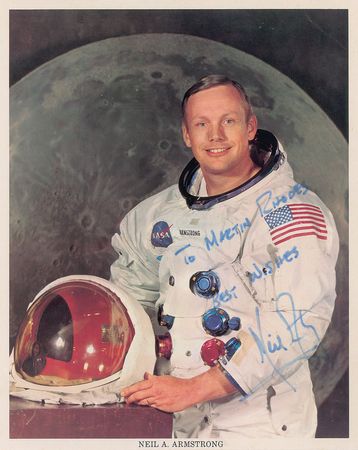 Lot #371 Apollo 11 Signed Photographs - Image 1