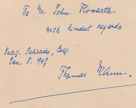 Lot #503 Nobel Prize Winners: Four of literature's finest—highlighted by Mann and Garcia Marquez - Image 3