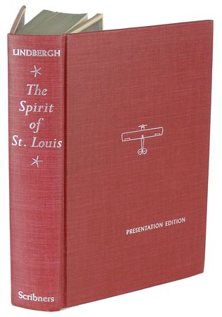 Lot #350 Charles Lindbergh: Presentation edition of The Spirit of St. Louis - Image 2