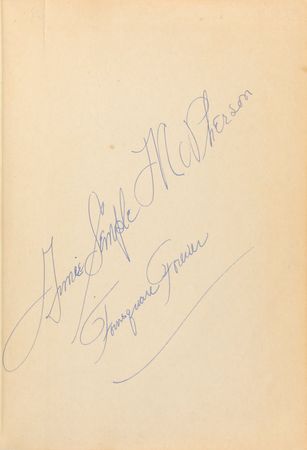 Lot #255 Aimee Semple McPherson Book - Image 1