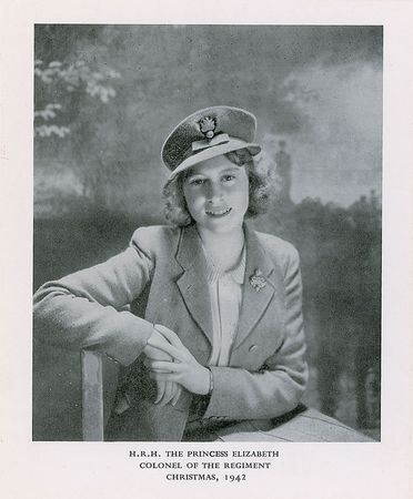 Lot #208 Queen Elizabeth II: Exceptionally early Christmas card from Princess Elizabeth - Image 2
