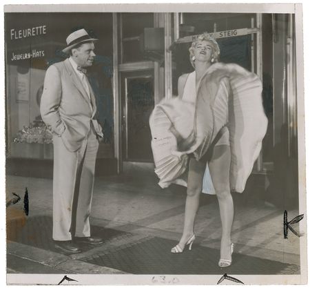 Lot #785 Marilyn Monroe: Marilyn's famous subway shot - Image 1