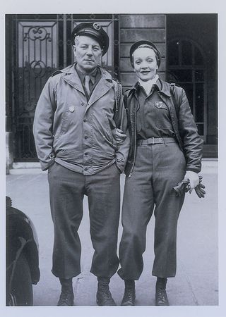 Lot #827 Marlene Dietrich and Jean Gabin Signatures - Image 2