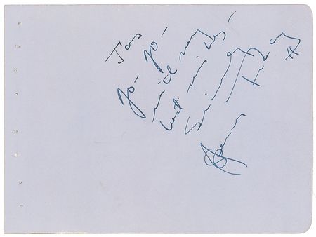 Lot #847 Katharine Hepburn and Spencer Tracy Signatures - Image 2