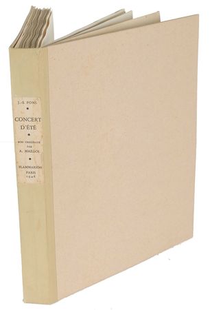 Lot #421 Raoul Dufy and Aristide Maillol Book - Image 2