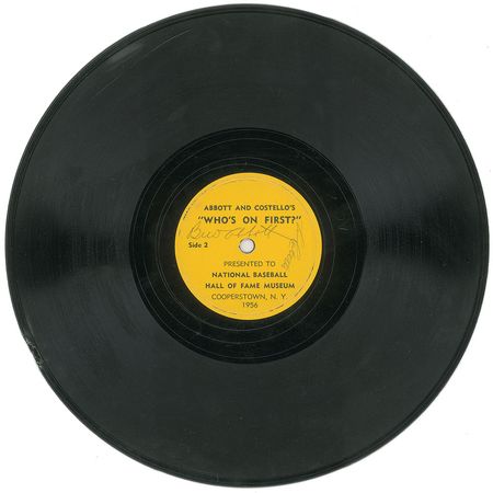 Lot #735 Abbott and Costello: ?Who?s on First?? - Image 1