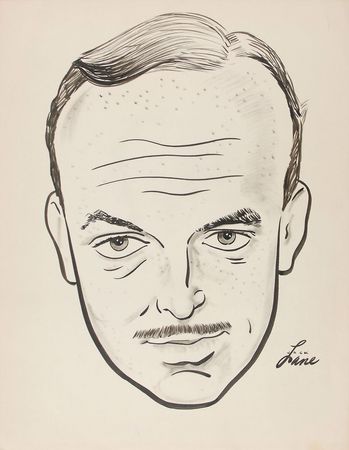 Lot #747 Brown Derby: Over 80 original caricatures from Brown Derby, many inscribed to the landmarkâ??s owner - Image 3