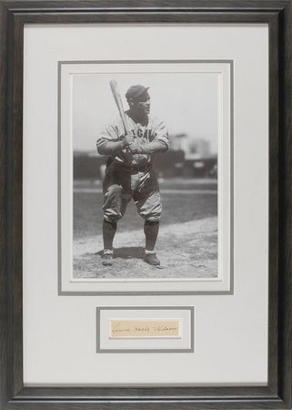 Lot #929 Hack Wilson: Scarce full signature of baseball?s unchallenged RBI king - Image 1