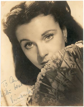 Lot #39 Gone With the Wind: Vivien Leigh - Image 1