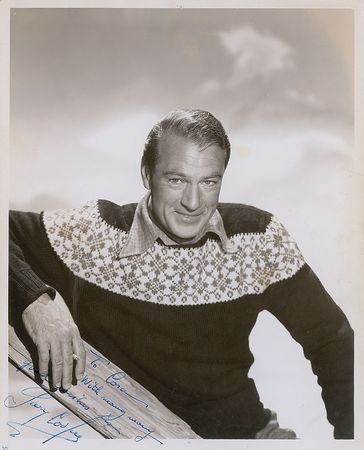 Lot #31 Gary Cooper