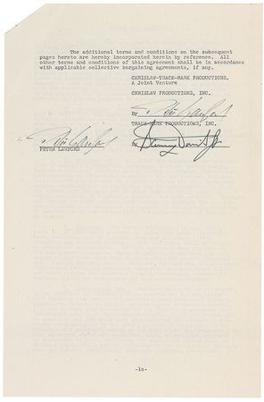 Lot #141 Peter Lawford and Sammy Davis, Jr - Image 4