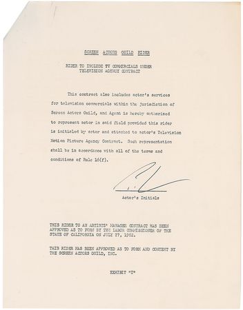 Lot #129 Peter Lawford - Image 6