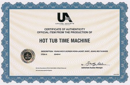Lot #424 Hot Tub Time Machine: Craig Robinson - Image 3