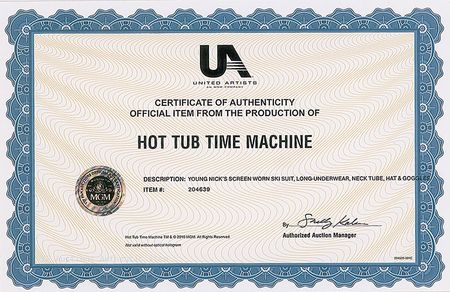 Lot #425 Hot Tub Time Machine: Craig Robinson - Image 3