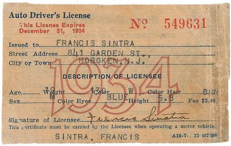 Lot #125 Frank Sinatra - Image 1