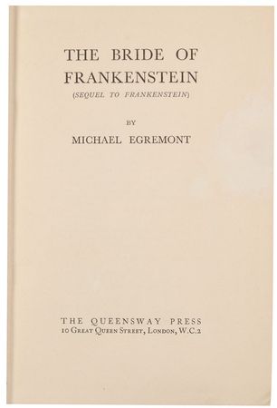 Lot #248 Bride of Frankenstein: Kenneth Strickfaden - Image 3