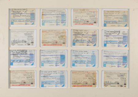 Lot #476 Spago Celebrity Receipts - Image 1