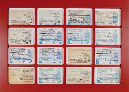 Lot #476 Spago Celebrity Receipts - Image 12