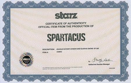 Lot #462 Spartacus: Simon Merrells - Image 4