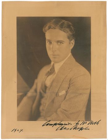Lot #28 Charlie Chaplin