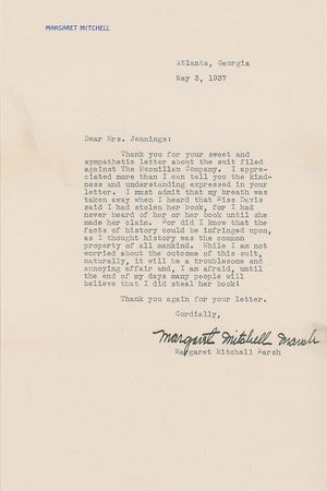 Lot #160  Gone With the Wind: Margaret Mitchell - Image 11
