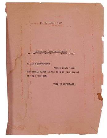 Lot #191 Gentleman Prefer Blondes: Marilyn Monroe - Image 1