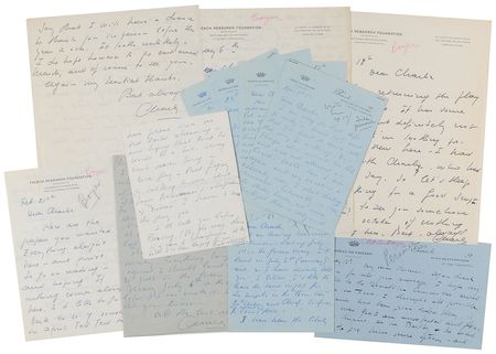 Lot #1064 Charles Boyer: Large collection of correspondence between Boyer and his agent - Image 1
