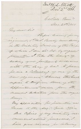 Lot #464 Washington Lafayette Elliott - Image 1