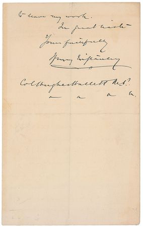 Lot #298 Henry M. Stanley: Anticipating his final trip to ‘Darkest Africa’: “I am over head & ear engaged in the preparation of the forthcoming expedition” - Image 2