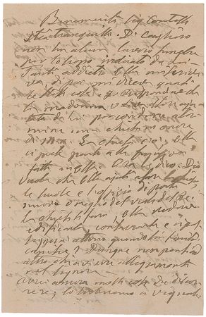 Lot #176 Saint John Bosco Handwritten Letter Signed - Image 1