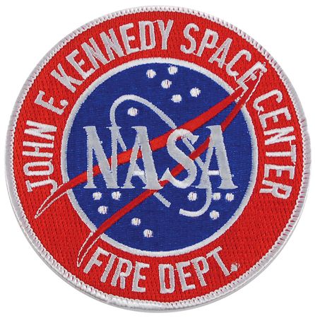 Lot #589 KSC Fire Patch Flown Patch - Image 1